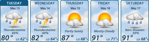 5-Day Forecast