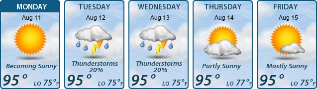 5-Day Forecast