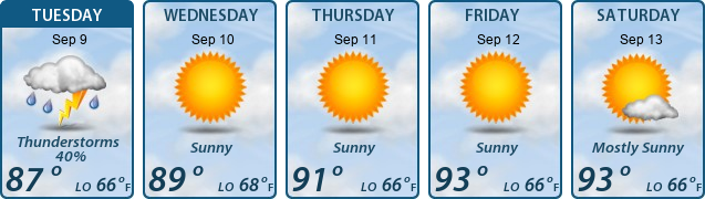5-Day Forecast