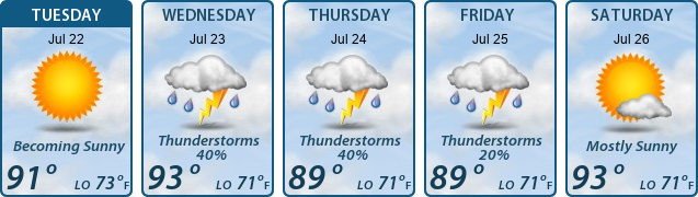 5-Day Forecast