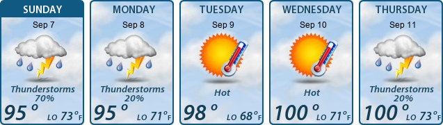 5-Day Forecast