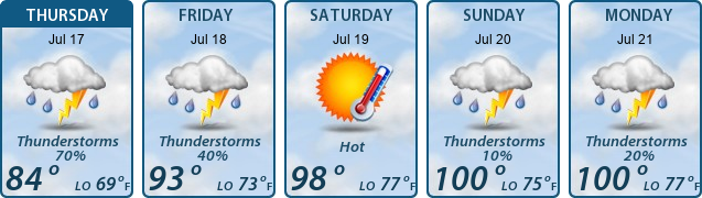 5-Day Forecast