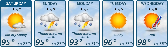 5-Day Forecast