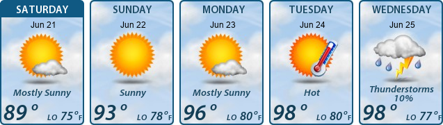 5-Day Forecast