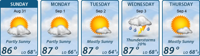 5-Day Forecast