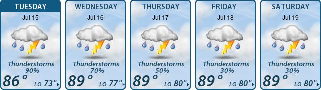 5-Day Forecast