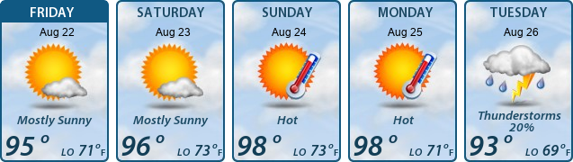 5-Day Forecast