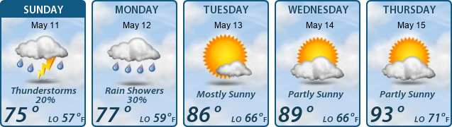 5-Day Forecast