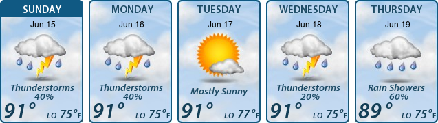 5-Day Forecast
