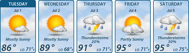 5-Day Forecast