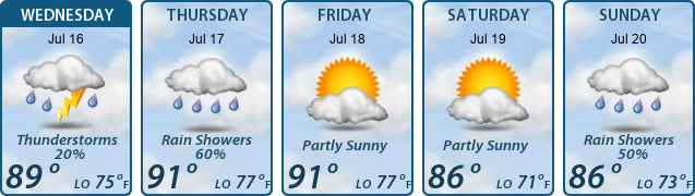 5-Day Forecast