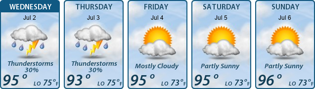 5-Day Forecast