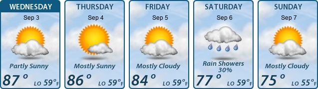 5-Day Forecast