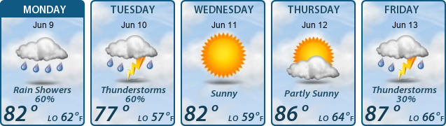 5-Day Forecast