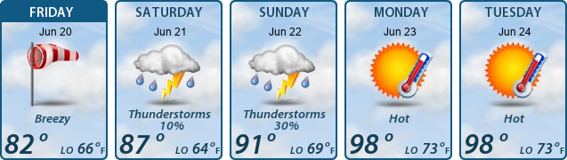 5-Day Forecast
