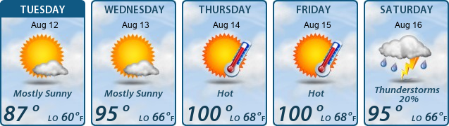 5-Day Forecast