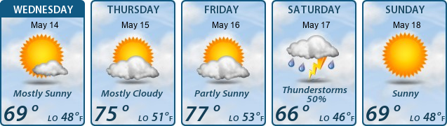 5-Day Forecast