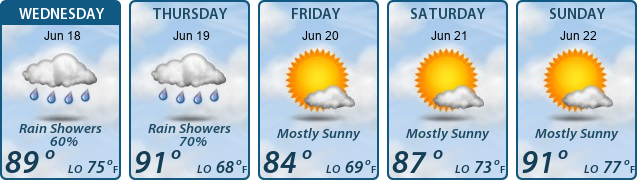 5-Day Forecast