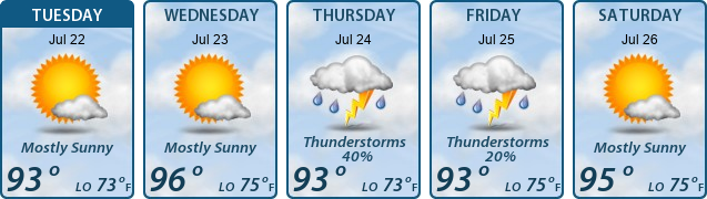 5-Day Forecast