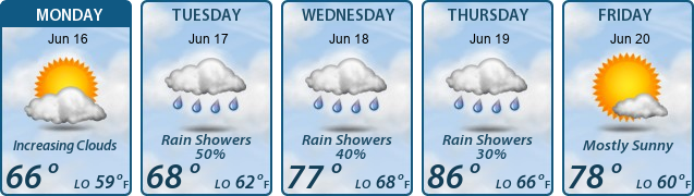 5-Day Forecast