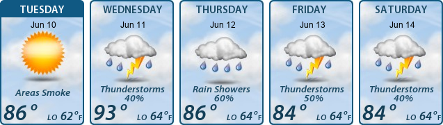 5-Day Forecast