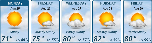 5-Day Forecast