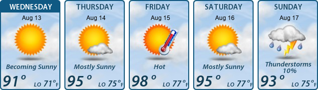 5-Day Forecast