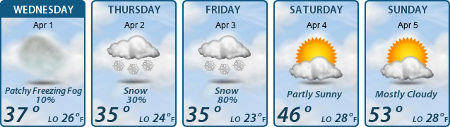 5-Day Forecast