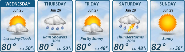 5-Day Forecast