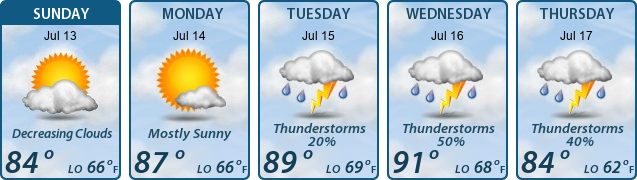 5-Day Forecast