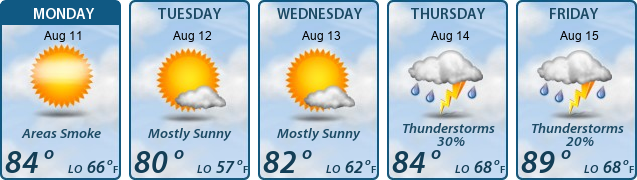 5-Day Forecast