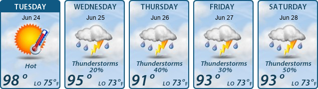 5-Day Forecast