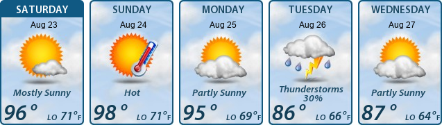 5-Day Forecast