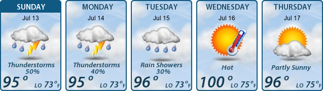 5-Day Forecast