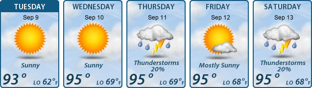 5-Day Forecast