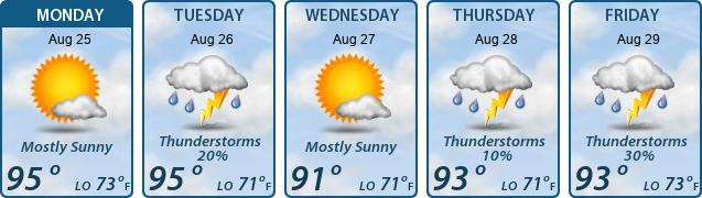 5-Day Forecast