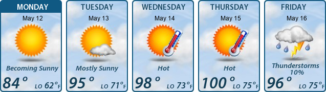 5-Day Forecast