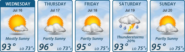5-Day Forecast