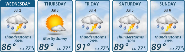 5-Day Forecast