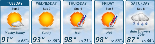 5-Day Forecast