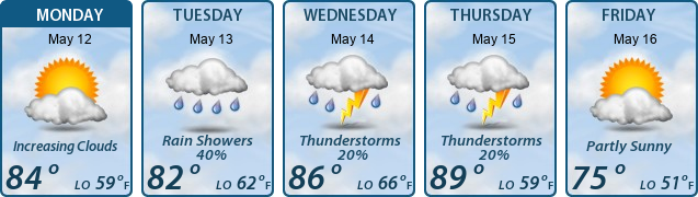 5-Day Forecast
