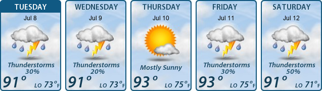 5-Day Forecast