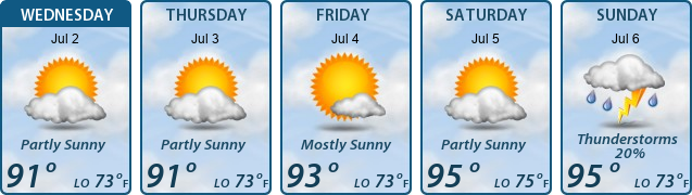 5-Day Forecast