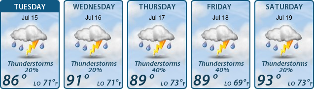 5-Day Forecast