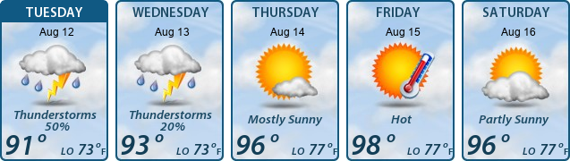 5-Day Forecast