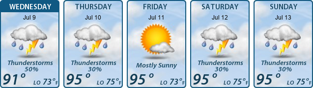 5-Day Forecast
