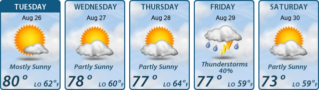 5-Day Forecast