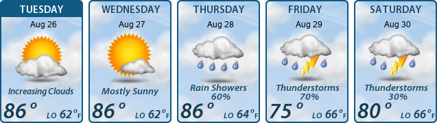 5-Day Forecast