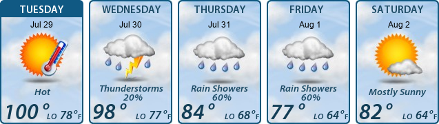 5-Day Forecast