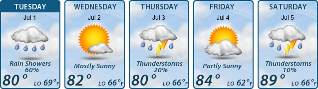5-Day Forecast